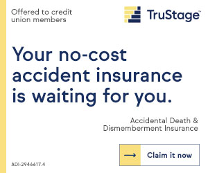 Your no-cost accident insurance is waiting for you.